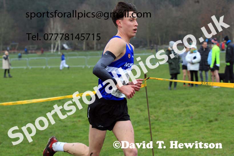 Mens Under-17s 2023 Northern Cross Country Champs., Witton Park, Blackburn. Photo: David T. Hewitson/Sports for All Pics